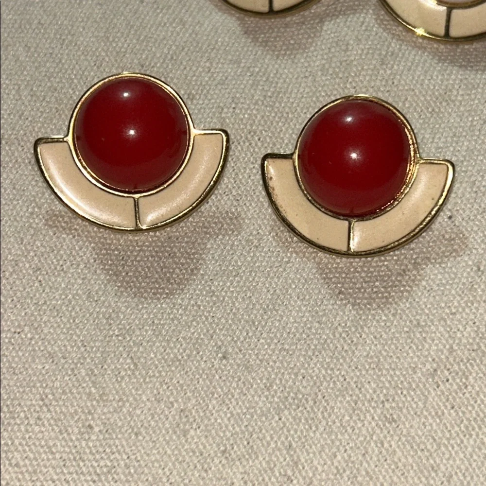Monet Vintage Earrings 2 pair